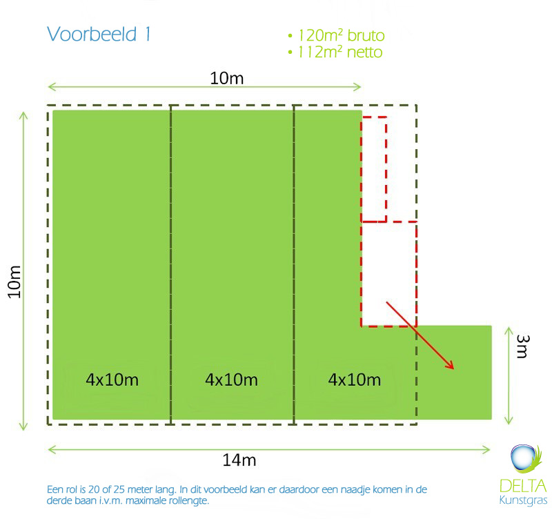 legplan kunstgras